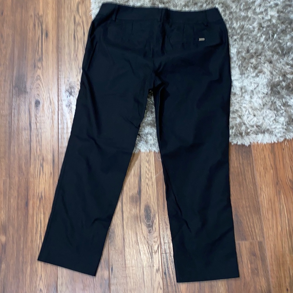 Size 12 WHBM Black Slim Ankle Ankle Pants Like New Condition